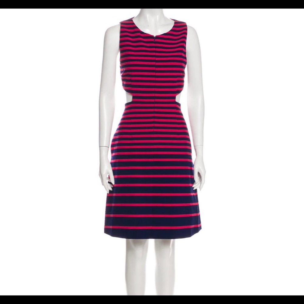 Thakoon addition double face stripe dress